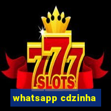 whatsapp cdzinha